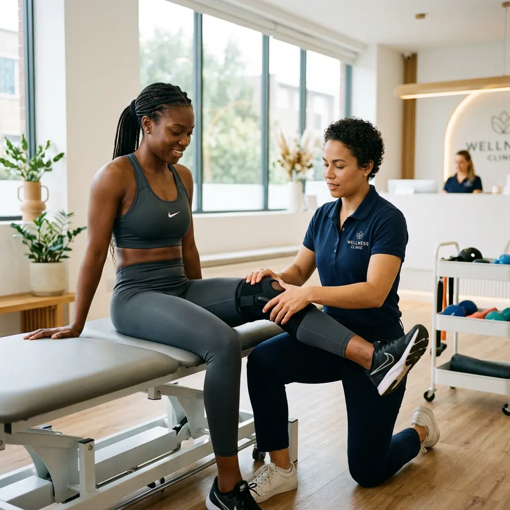 Assisted mobility therapy session